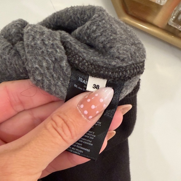 Isabel Marant Gray and Black Sweatshirt Size 38 - Picture 4 of 4